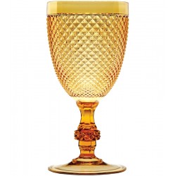 TAÇA 395ML ACRILICO MULTIUSO ÂMBAR